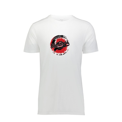 [FTSCUBWH-AS-LOGO2] Decker Men's Tri-Blend T-Shirt - Short Sleeve (Adult S, White, Logo 2)