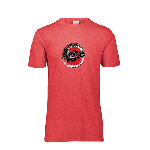 [FTSCUBRD-AS-LOGO2] Decker Men's Tri-Blend T-Shirt - Short Sleeve (Adult S, Red, Logo 2)