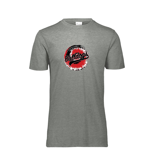 [FTSCUBGY-YS-LOGO2] Decker Youth Tri-Blend T-Shirt - Short Sleeve (Youth S, Gray, Logo 2)