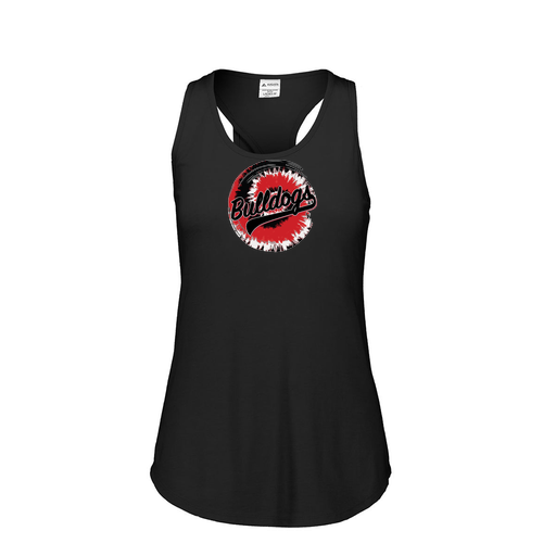 [FT0TUBBK-FAS-LOGO2] Ladies Tri Blend Tank Top (Female Adult S, Black, Logo 2)