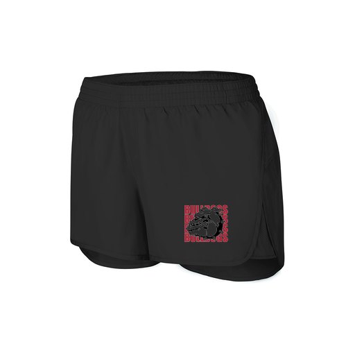 [2430.080.XS-LOGO1] Women's Performance Shorts (Female Adult XS, Black, Logo 1)