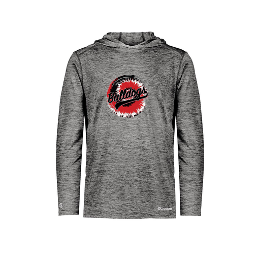 [FOLHCGBK-AS-LOGO2] Decker Men's Charge Hoodie (Adult S, Black, Logo 2)