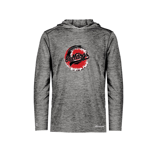 [CUS-DFW-CHGHOOD-PER-LSL-BLK-YS-LOGO2] Youth Charge Hoodie (Youth S, Black, Logo 2)